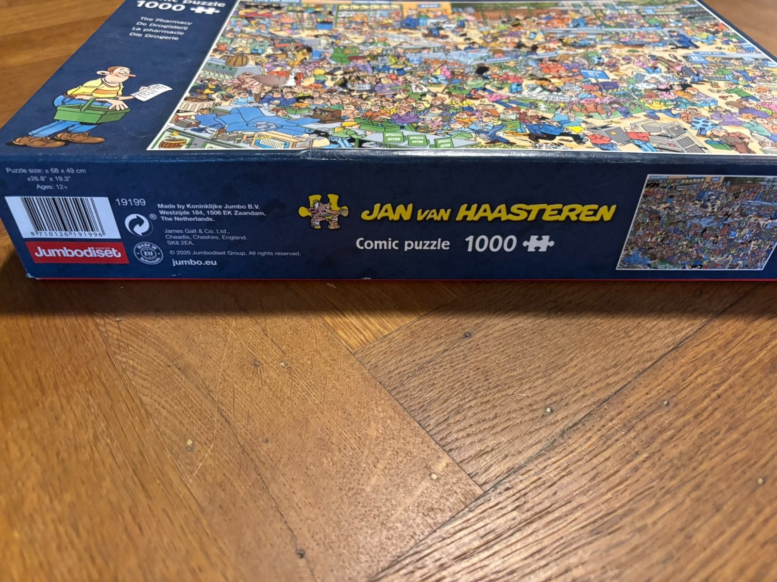 Jan van Haasteren Comic Puzzel 1000 stukjes, Ophalen of Verzenden, 500 t/m 1500 stukjes, Zo goed als nieuw, Legpuzzel