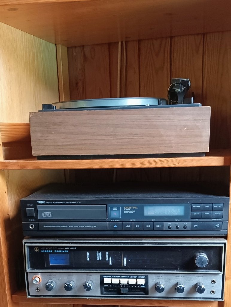 vintage audio apparatuur, Gebruikt, Overige typen, 60 tot 120 watt, Stofbestendig