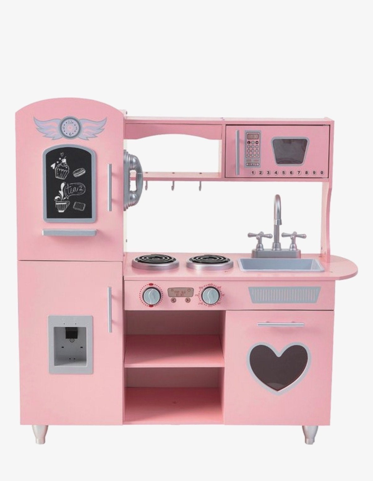 Bandits and Angels Houten Speelkeuken Roze, Ophalen, Gebruikt, Hout, Speelkeuken