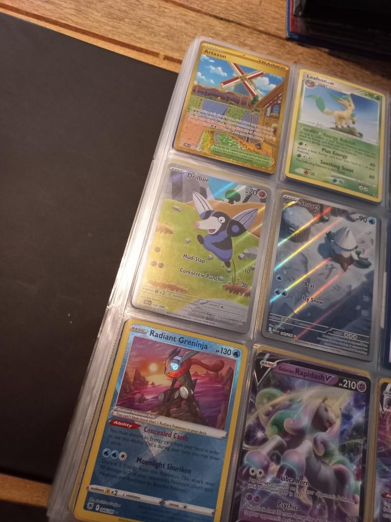 Pokemon kaarten, Ophalen of Verzenden, Zo goed als nieuw, Meerdere kaarten, Foil