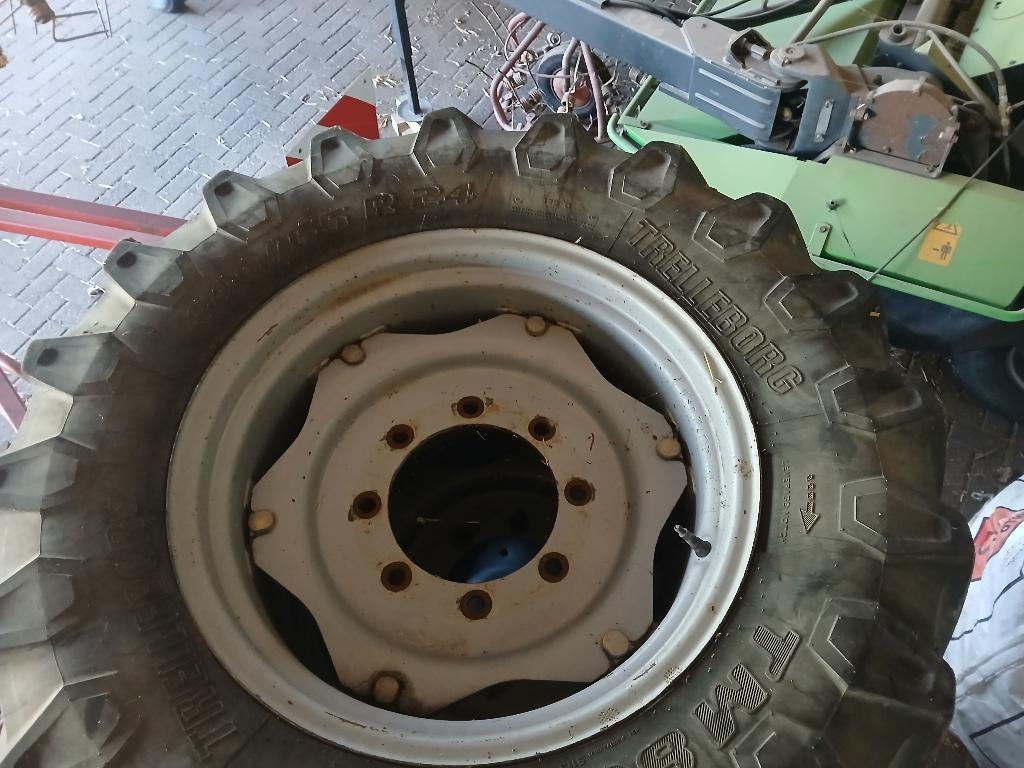 Trekker banden, Ophalen, Gebruikt