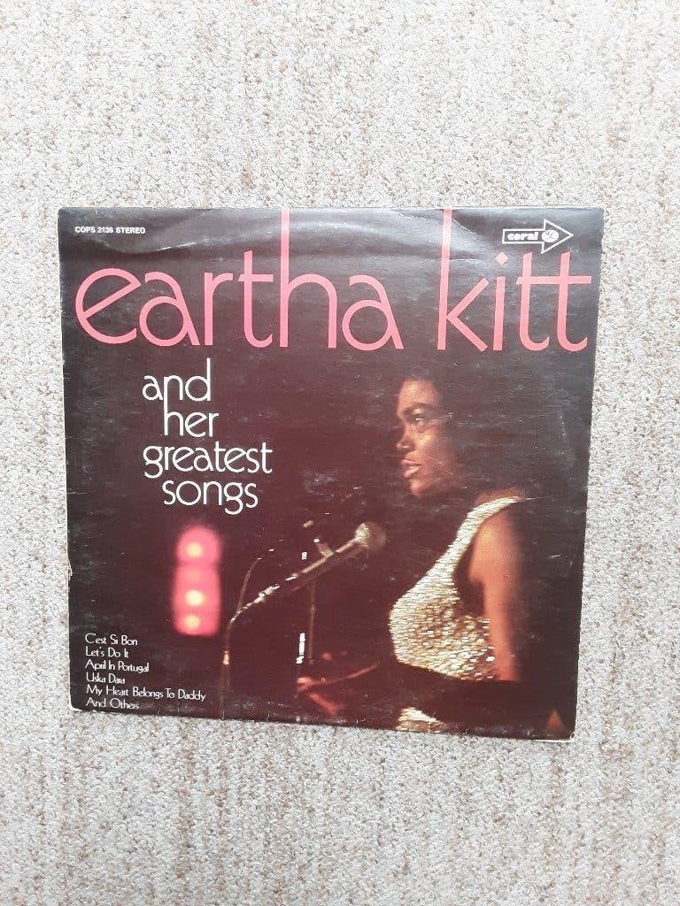 vinyl lp Eartha Kitt and her greatest songs, LP, Gebruikt, Ophalen of Verzenden, 12 inch