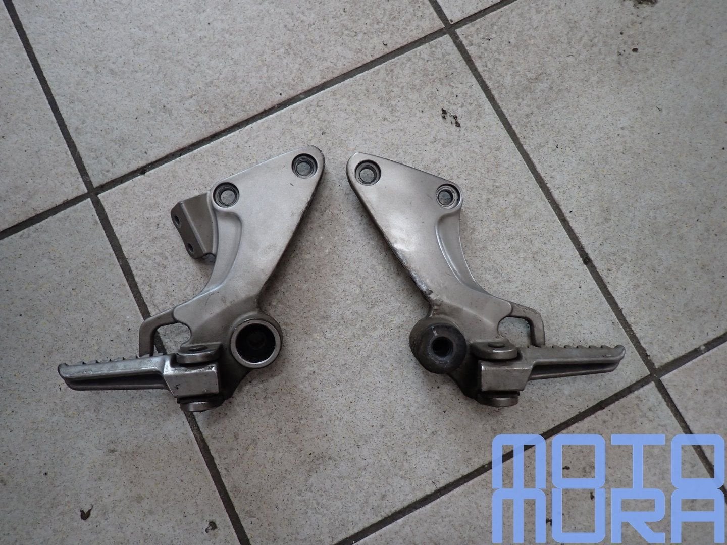 duo steuntjes voor de Kawasaki ZZR 1200 2002 - 2005 ZZR1200, Gebruikt, -, -, Ophalen of Verzenden