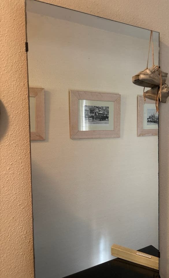 Grote spiegel 52x119 cm, Ophalen, Gebruikt, 100 tot 150 cm, Rechthoekig