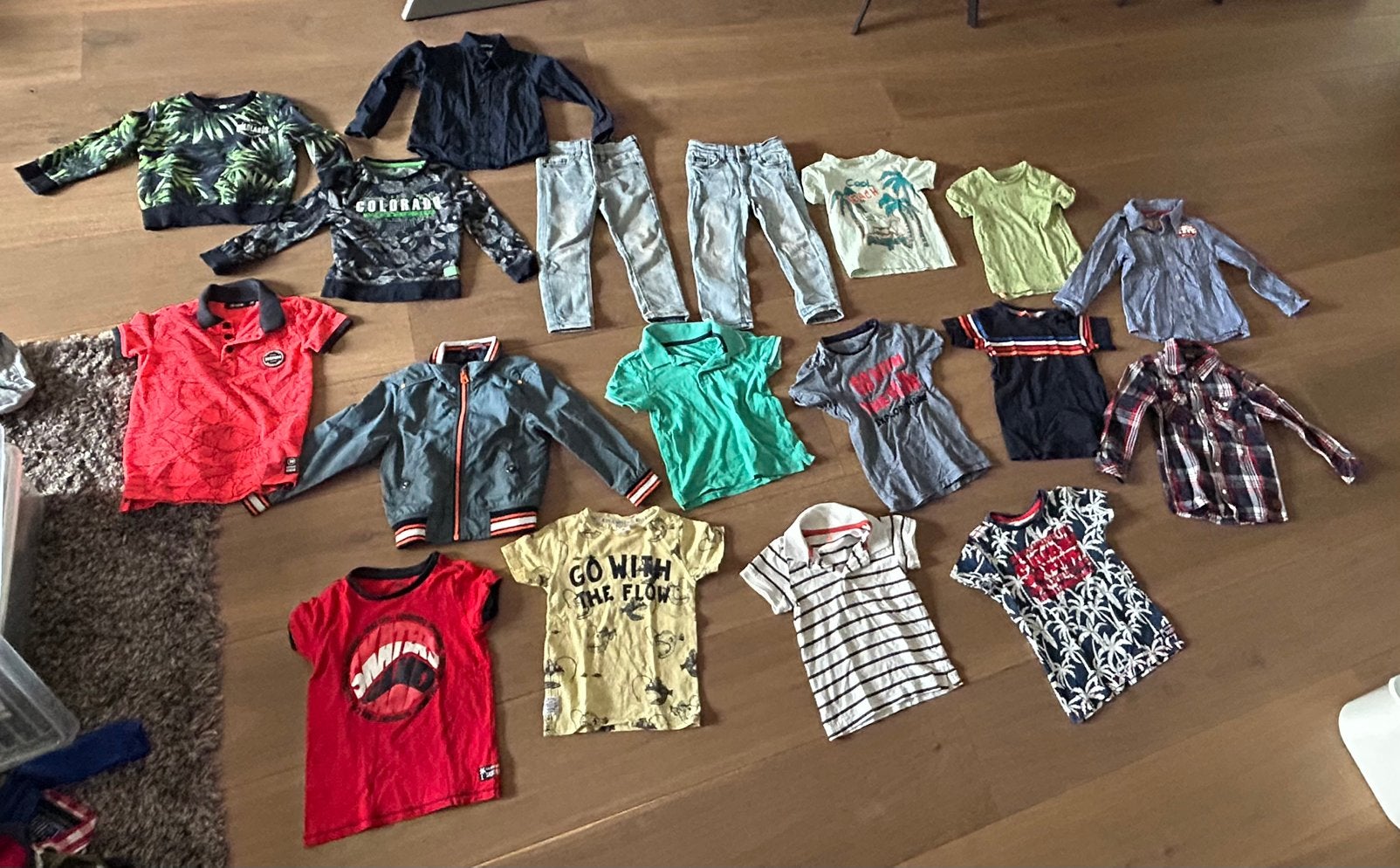 Zomer kleding pakket maat 98 en 98-104, Ophalen, Gebruikt, Maat 98