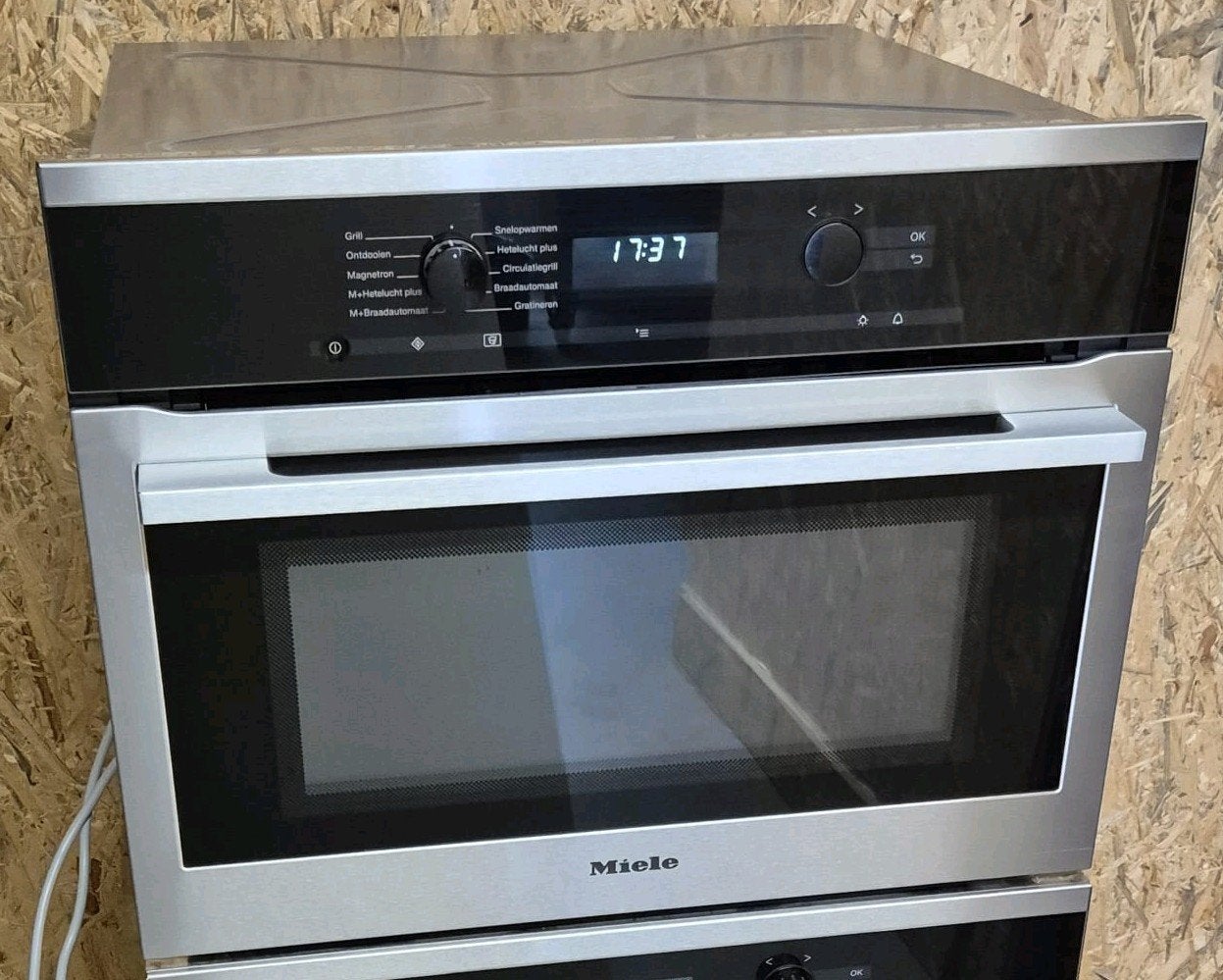 Luxe Miele H6300BM combi oven/ magnetron, Witgoed en Apparatuur, Ophalen, 45 tot 50 cm, 60 cm of meer, Inbouw