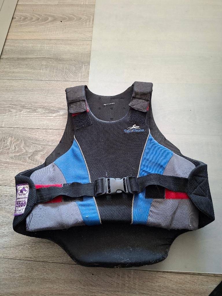 Bodyprotector Equitheme, Dieren en Toebehoren, Paardrijkleding, Gebruikt, Dames, Heren, Kinderen, Bovenkleding, Springen, Ophalen of Verzenden