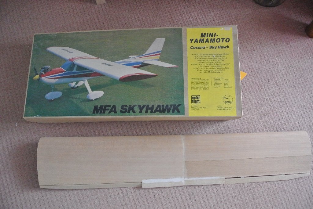 MFA Mini Yamamoto Cessna 172 Skyhawk, Hobby en Vrije tijd, Modelbouw | Radiografisch | Vliegtuigen, Ophalen, Zo goed als nieuw