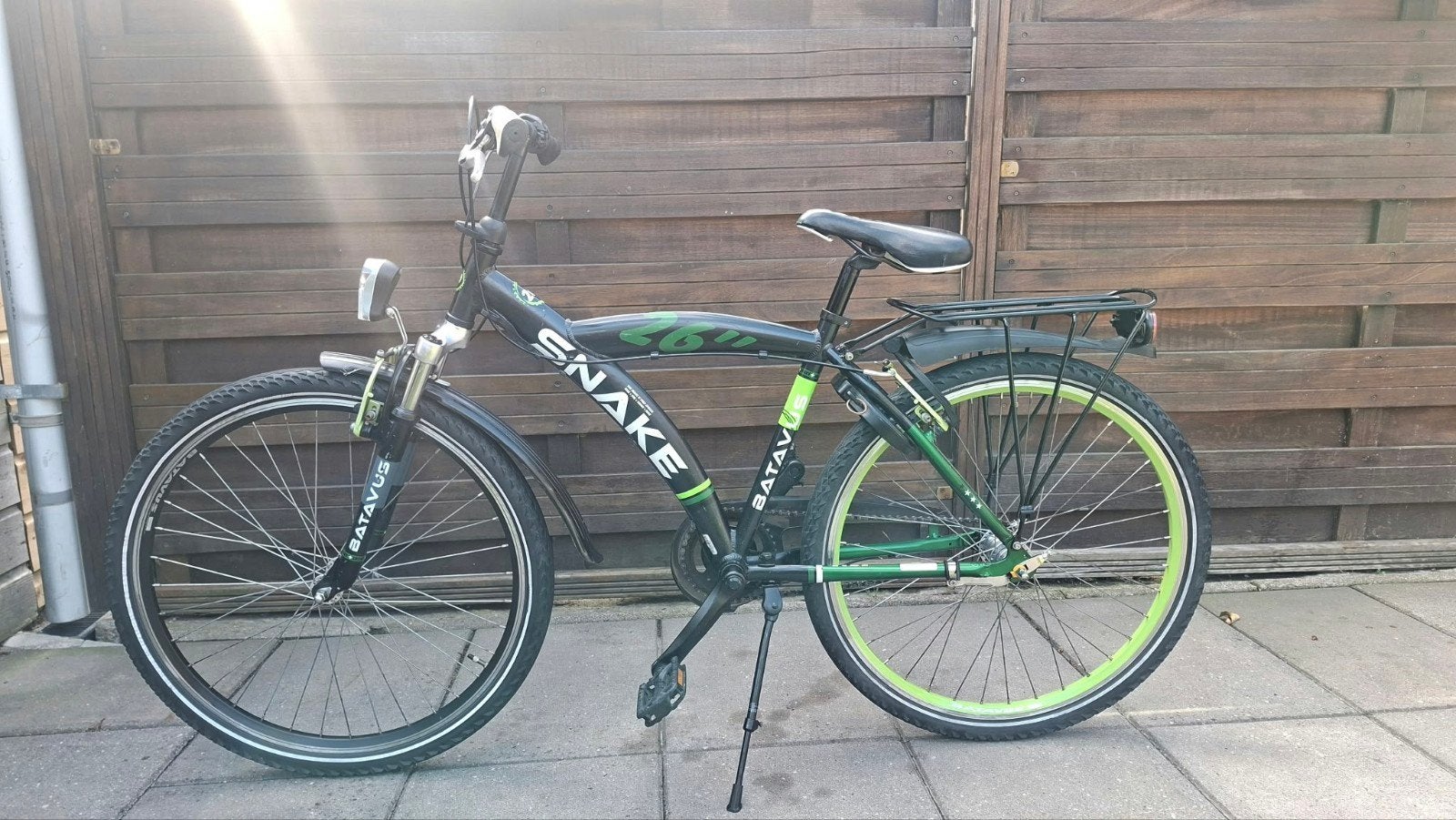 Batavus Snake 26 inch, Ophalen, Zo goed als nieuw, 26 inch of meer, Versnellingen