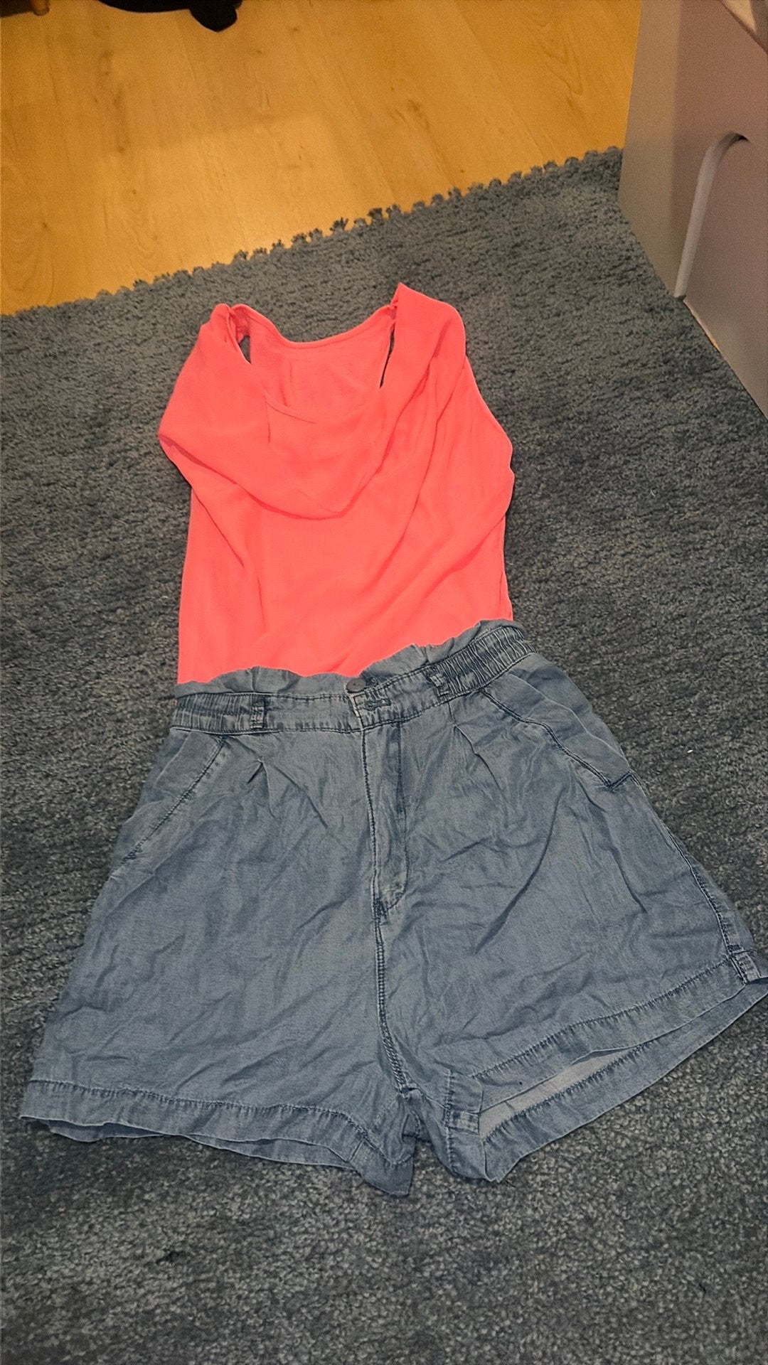 Leuke short met top mt s, Ophalen of Verzenden, Zo goed als nieuw, Kort