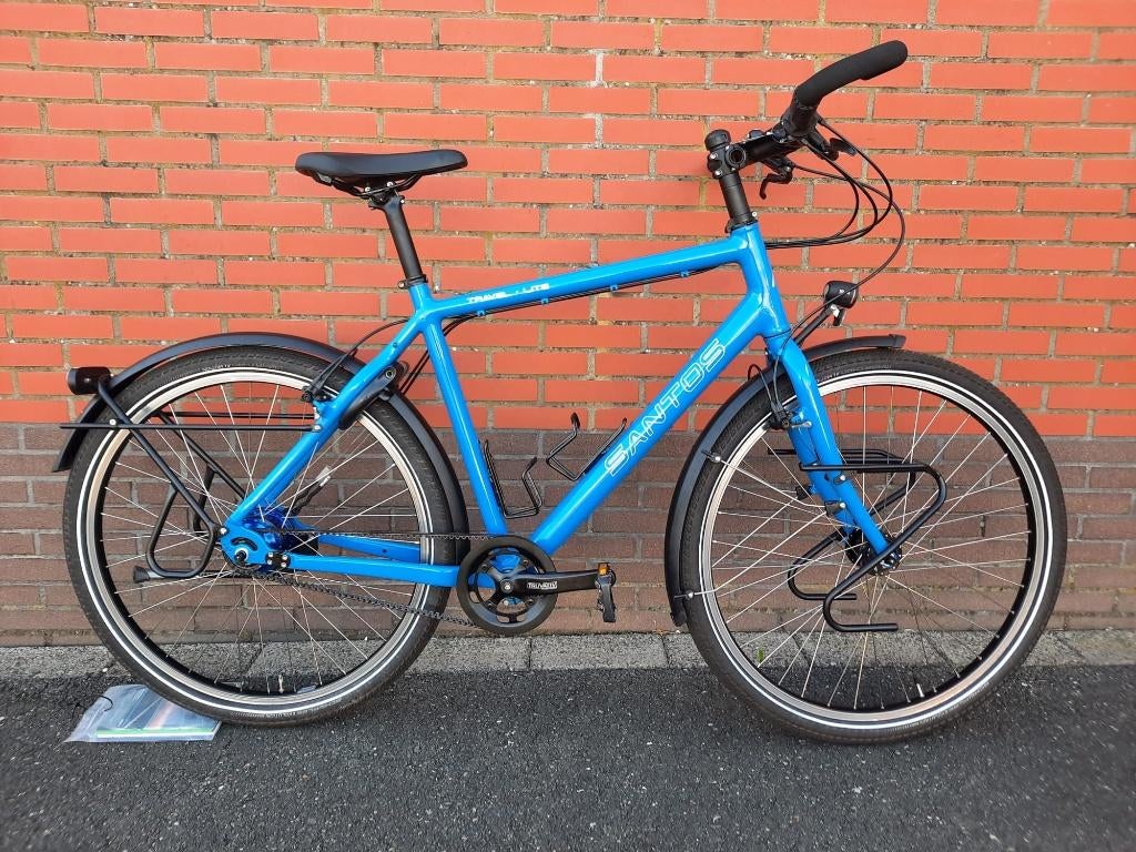 Santos travel lite rohloff nieuwstaat !, 28 inch, 10 tot 15 versnellingen, Zo goed als nieuw, Ophalen