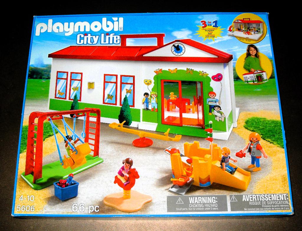 Playmobil City Life 5606 kinderdagverblijf Peuterschool, Kinderen en Baby's, Speelgoed | Playmobil, Ophalen of Verzenden, Zo goed als nieuw