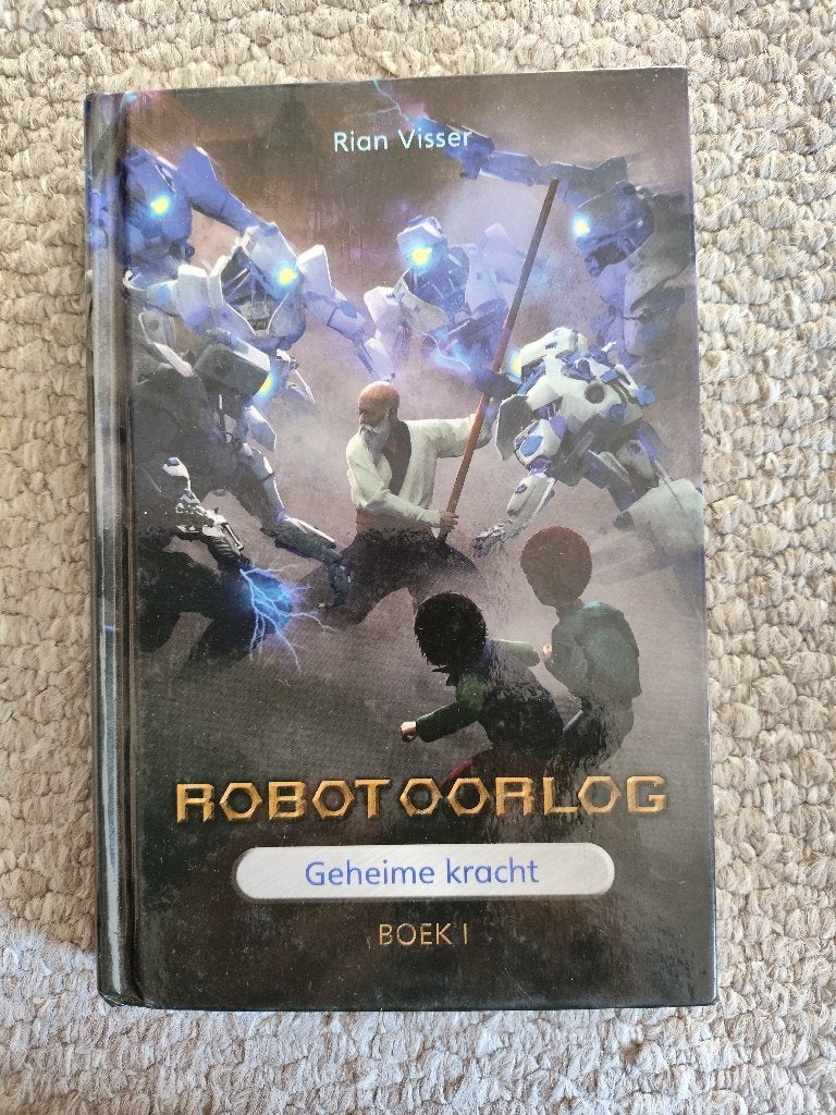 Rian Visser Robot Oorlog Geheime Kracht Boek 1 als Nieuw!, Ophalen of Verzenden, Zo goed als nieuw