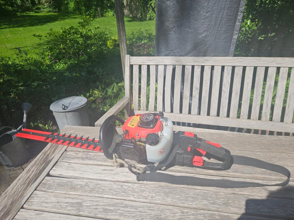 Gardentec Heggeschaar benzine Nieuw!, Ophalen