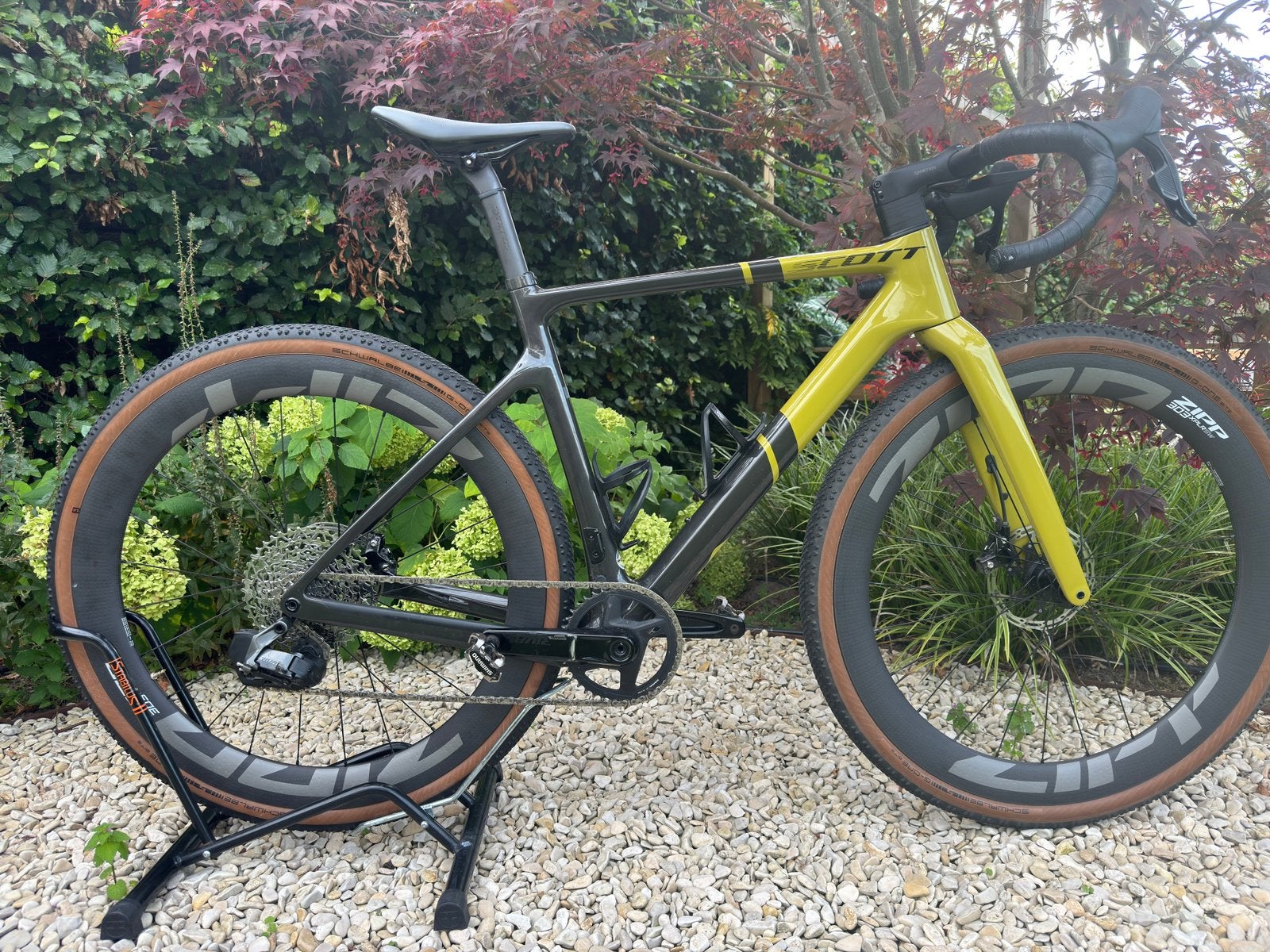 Scott Addict Gravel RC (Tuned) gravelbike!, Fietsen en Brommers, Carbon, Zo goed als nieuw, Meer dan 20 versnellingen, 53 tot 57 cm