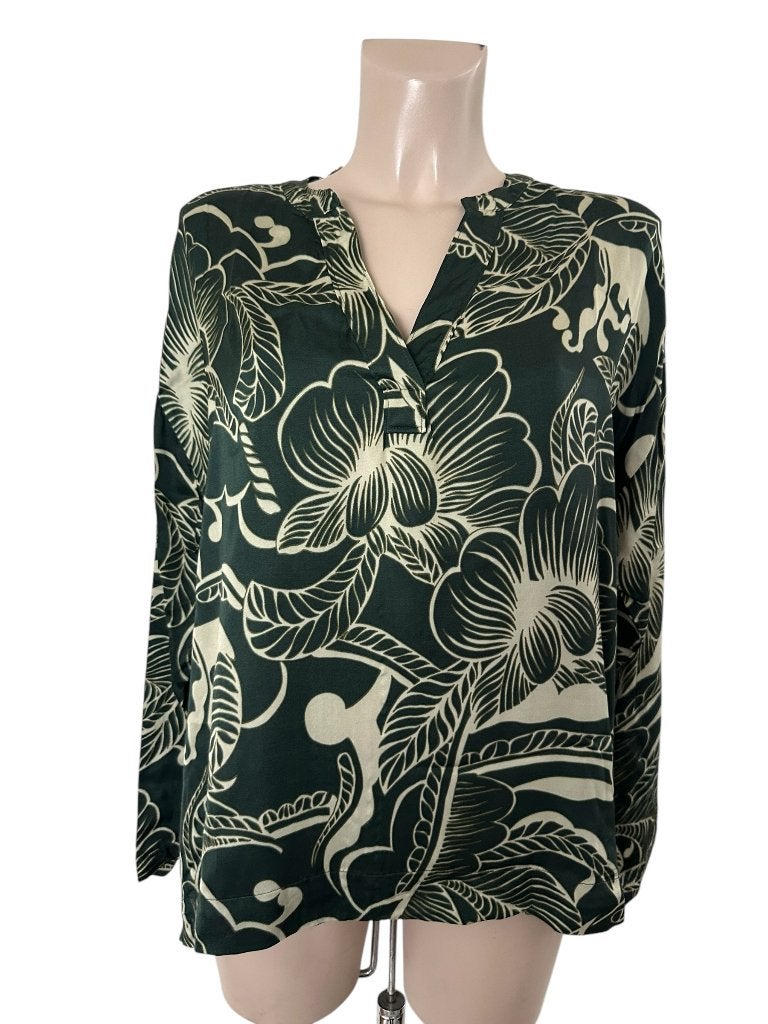Diega shirt lange mouw M, Ophalen of Verzenden, Zo goed als nieuw, Lange mouw, Groen