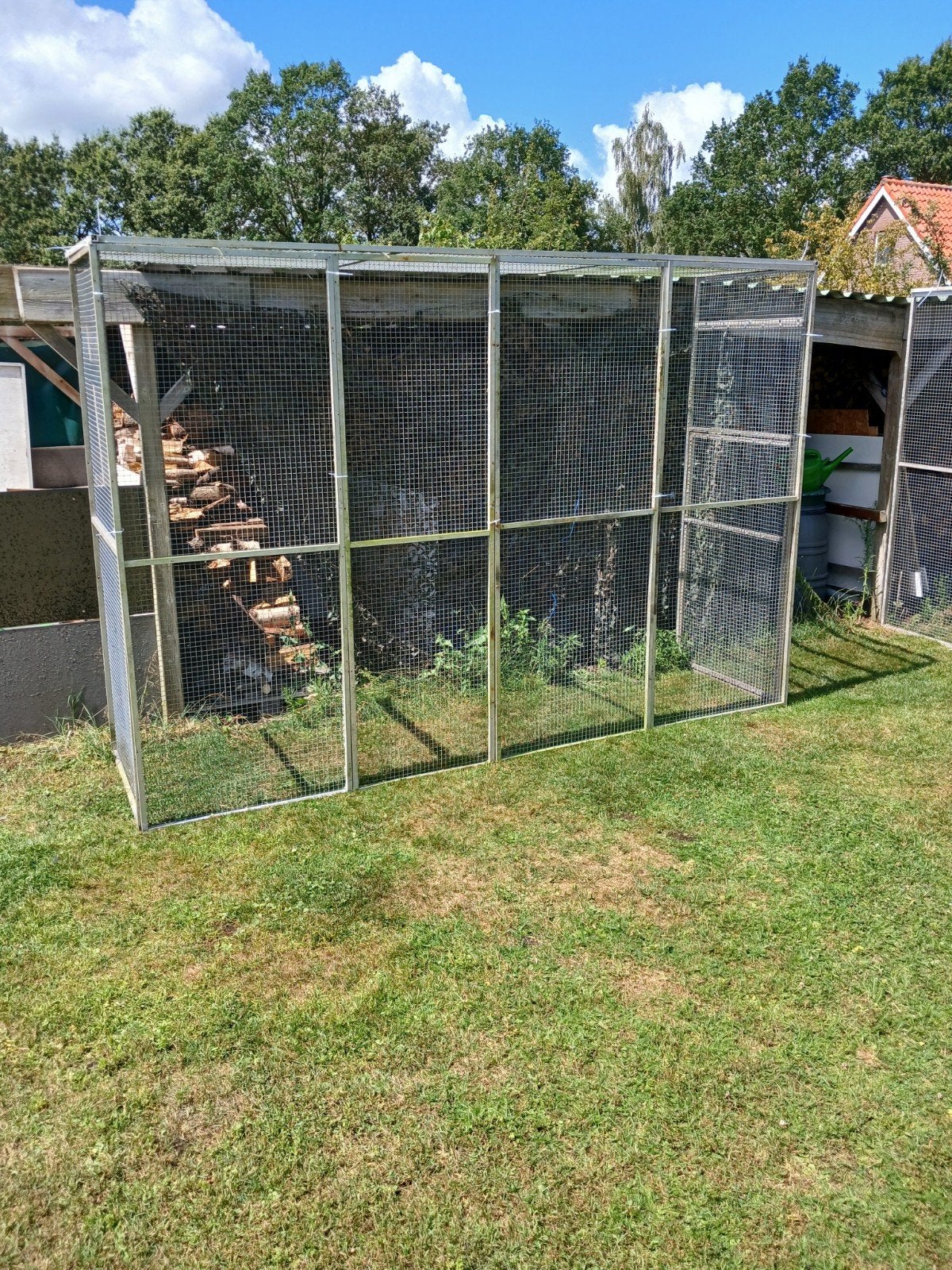 voliere aluminium kooi kattenren, Dieren en Toebehoren, Vogels | Hokken en Kooien, Ophalen, Aluminium, Volière