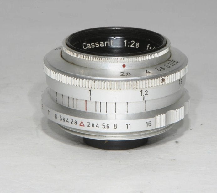 Braun Super Paxette 35mm +Schneider 50mm f2.8 Xenar L39, Ophalen of Verzenden, Zo goed als nieuw, Spiegelreflex, Overige Merken