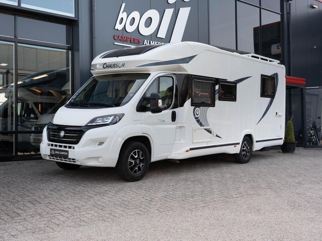 Chausson Welcome 728 EB + 5 zitplekken, Fiat, Half-integraal, 7 tot 8 meter, Tot en met 4