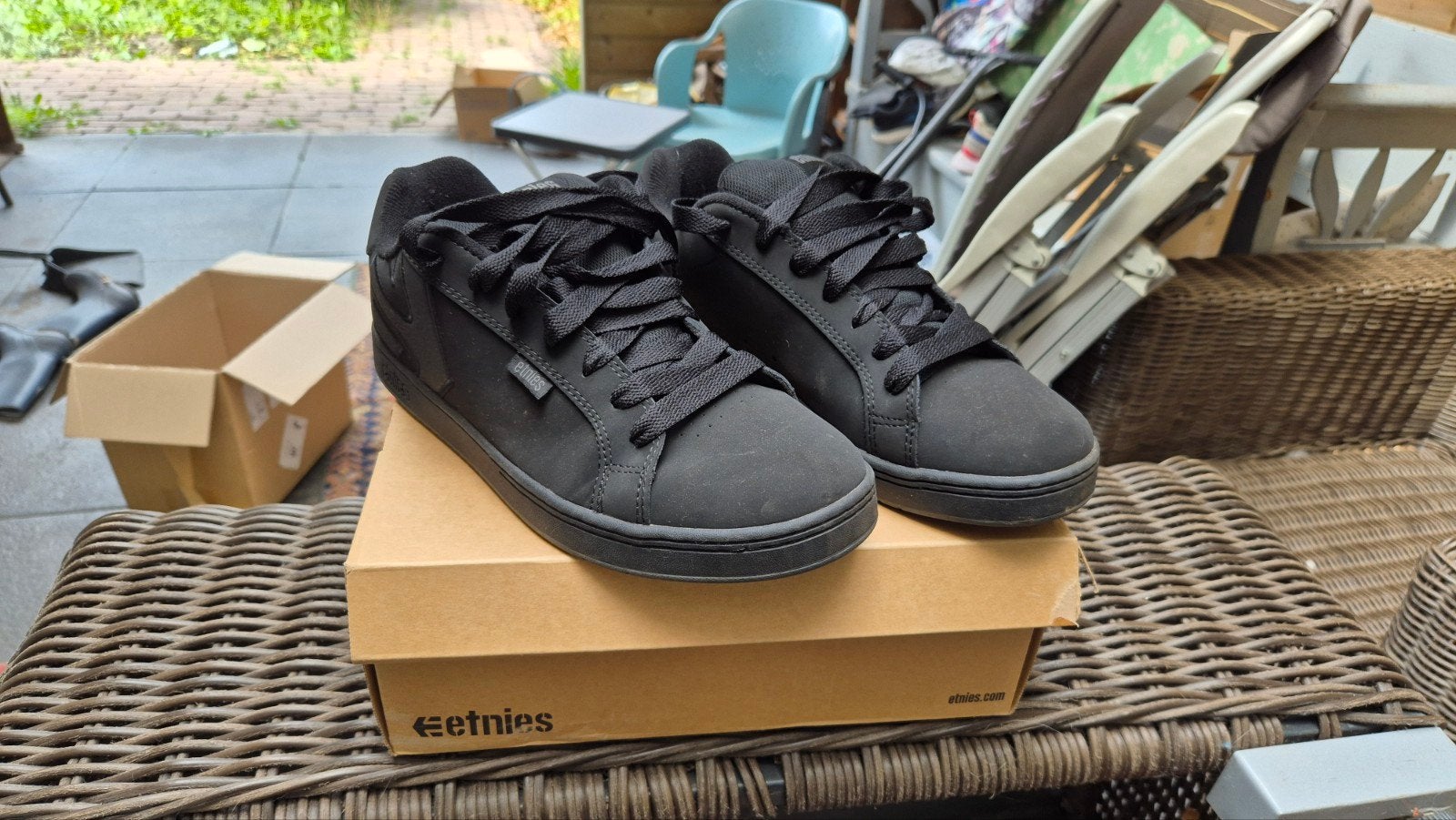 Etnies Fader sneakers, maat 45 (valt als 44), nieuw, Ophalen of Verzenden, Nieuw, Zwart