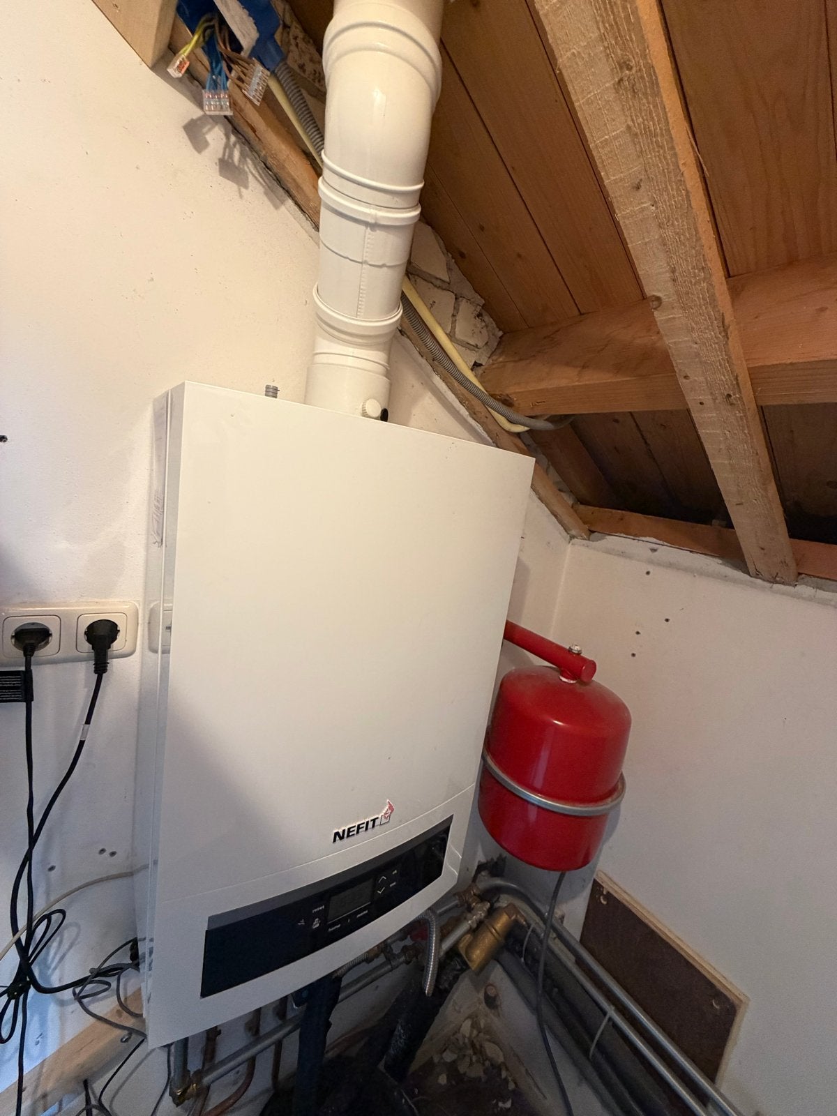 Nefit HRC30 CW5 Cv-ketel uit 2019, Doe-het-zelf en Verbouw, Gebruikt, Hoog rendement (Hr), Cv-ketel of Combi-ketel, Minder dan 60 cm