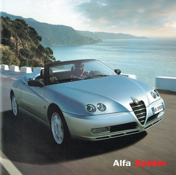 Folder Alfa Romeo Spider (2003), Verzenden, Zo goed als nieuw, Alfa Romeo