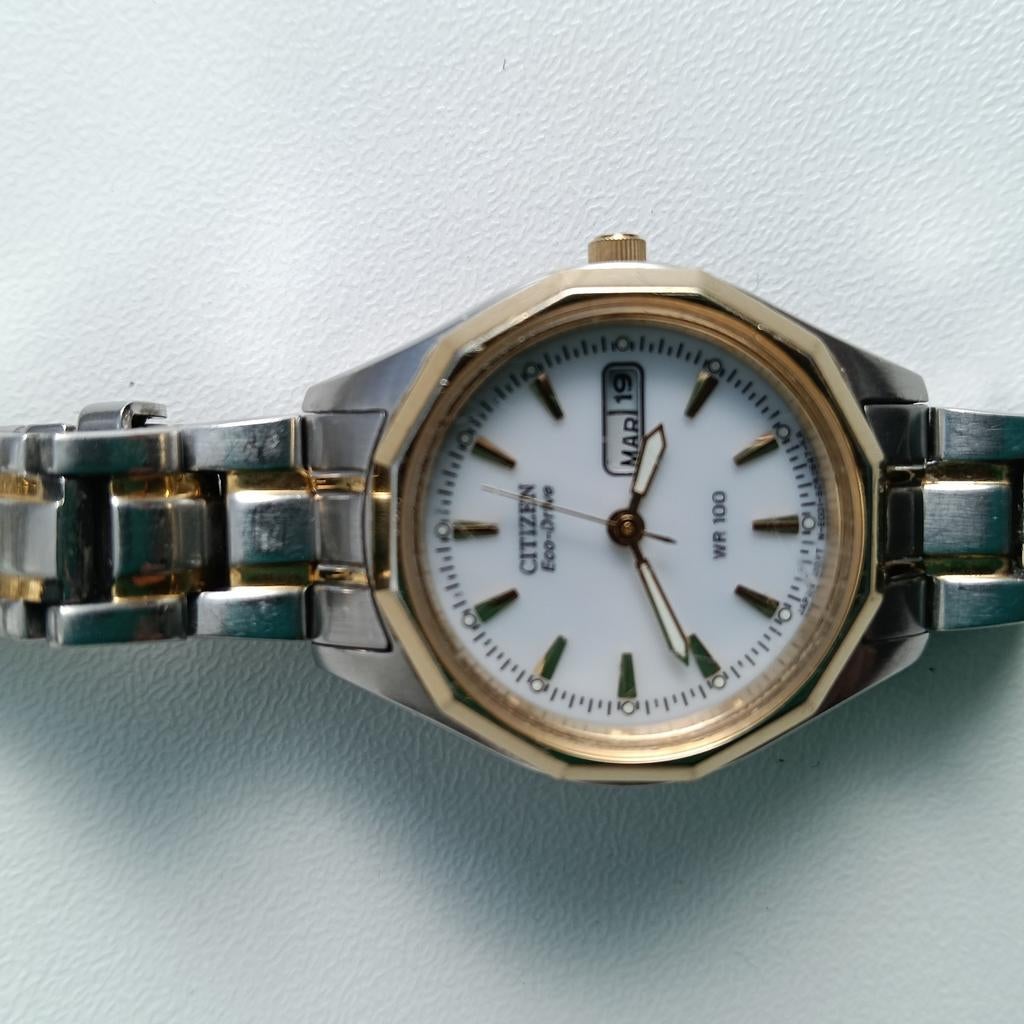 Citizen dames horloge, Ophalen, Zo goed als nieuw, Staal, Overige merken