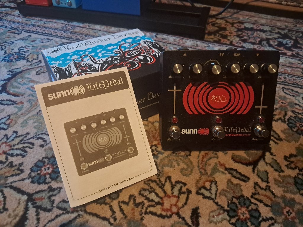 Earthquaker Devices Life Pedal v3, Muziek en Instrumenten, Ophalen of Verzenden, Zo goed als nieuw, Distortion, Overdrive of Fuzz