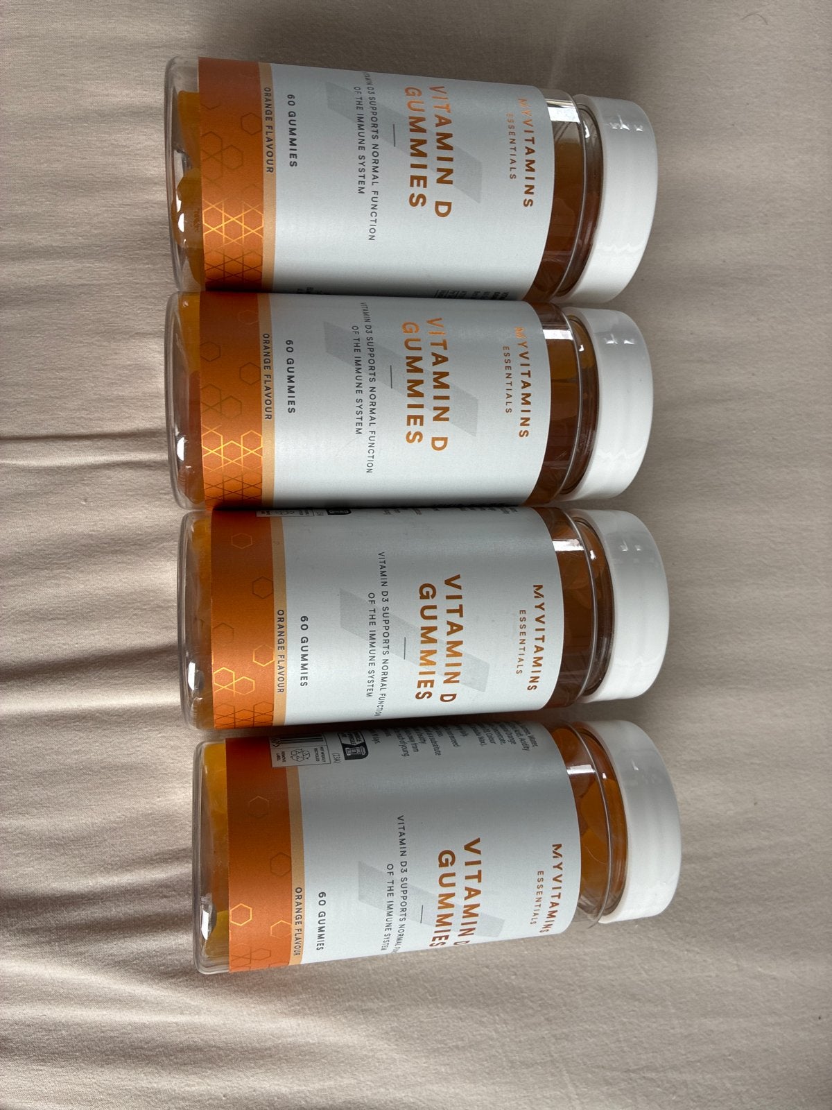 Nieuwe Myprotein Vitamine D Gummies - Sinaasappelsmaak, Sport en Fitness, Gezondheidsproducten en Wellness, Nieuw, Overige typen