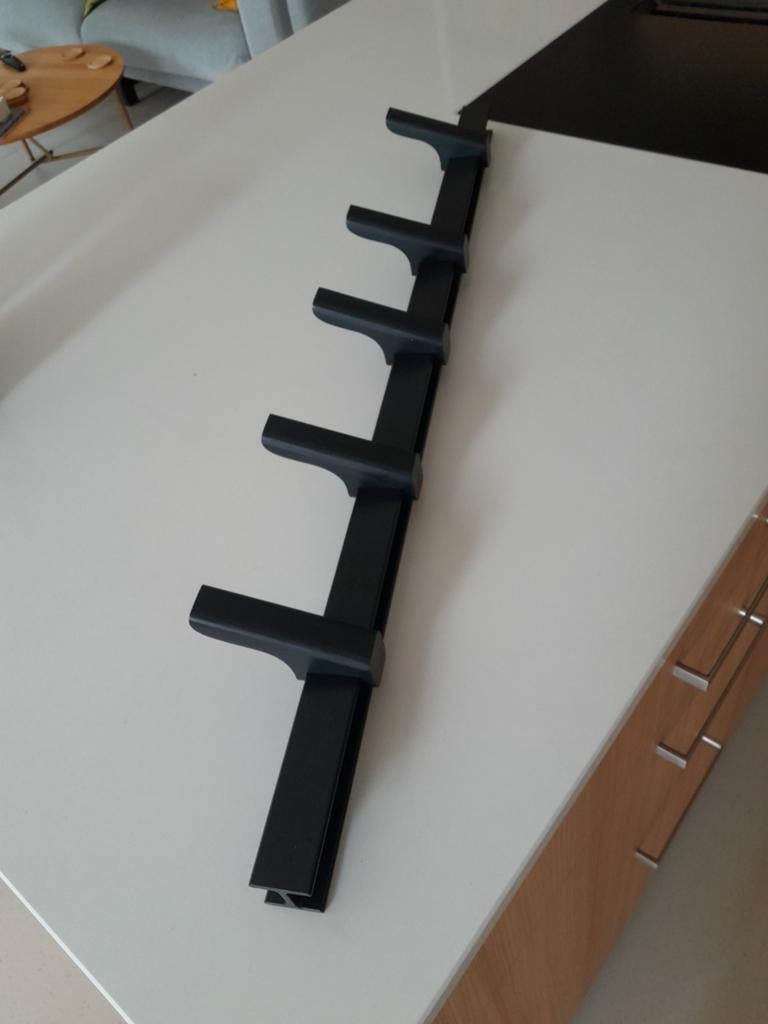 Hay beam kapstok zwart 90 cm, Huis en Inrichting, Woonaccessoires | Kapstokken, Wandkapstok, Overige materialen, Gebruikt, Verzenden