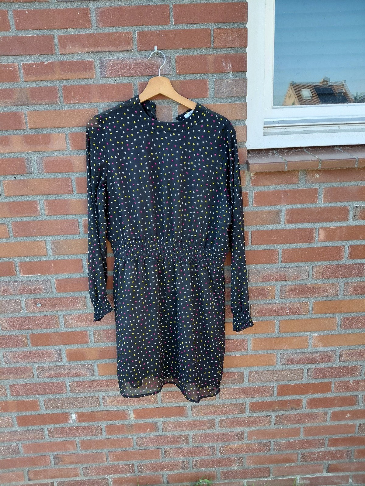 Leuk jurkje maat M, Kleding | Dames, Ophalen of Verzenden, Zo goed als nieuw, Maat 38/40 (M), Boven de knie