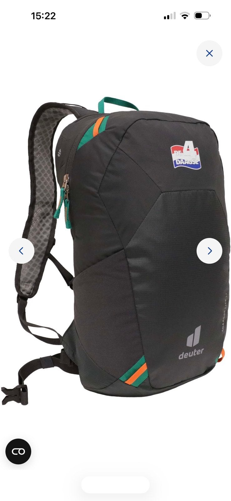 Super fijne Deuter Lite 17 rugzak 15L  Nijmeegse Vierdaagse, Ophalen of Verzenden, Gebruikt, Overige merken