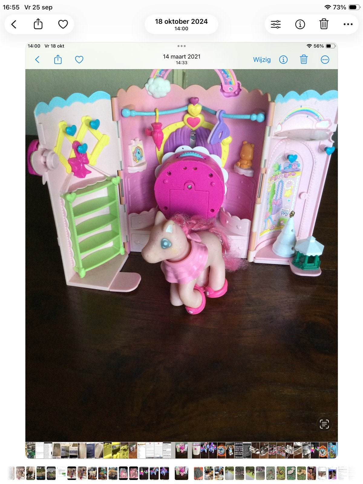 My Little Pony Speelhuisje met Pony, Kinderen en Baby's, Ophalen of Verzenden, Gebruikt, Meisje