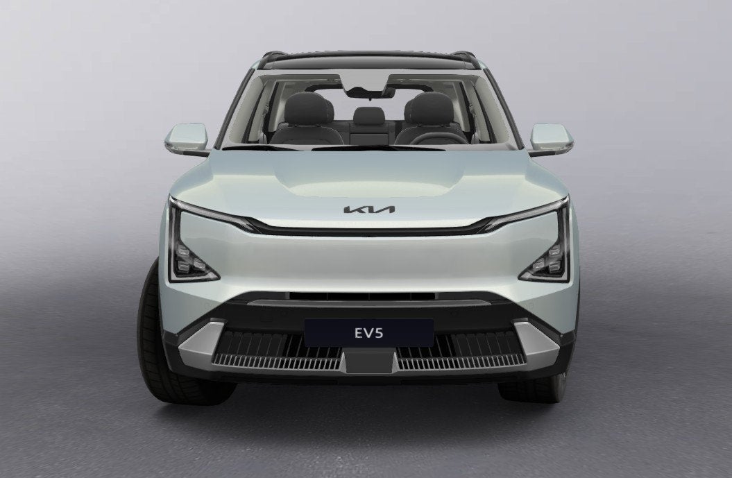 Kia EV5 Plus Advanced 81.4 kWh *VERWACHT* Onderweg-naar-deal, Auto's, Kia, Zwart, 1994 kg, Nieuw, Lichtsensor