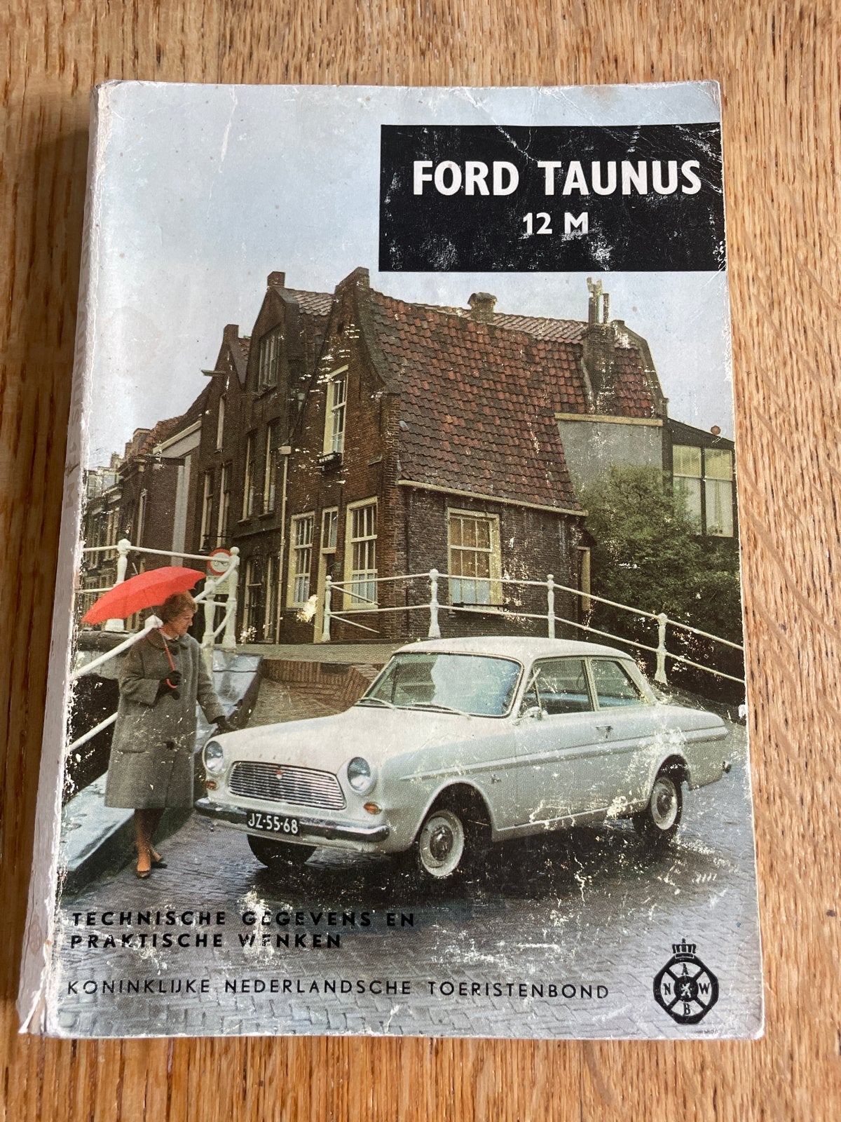 Ford Taunus 12 M Handleiding KNTB, Ophalen of Verzenden, Gelezen, Ford