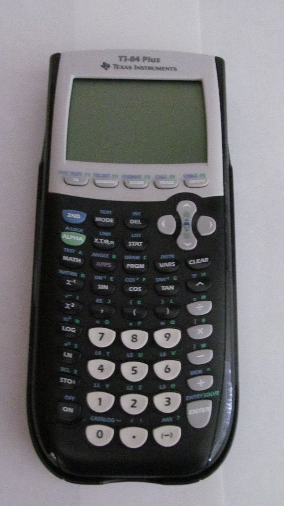 Texas instruments caculator T84+, Ophalen, Gebruikt