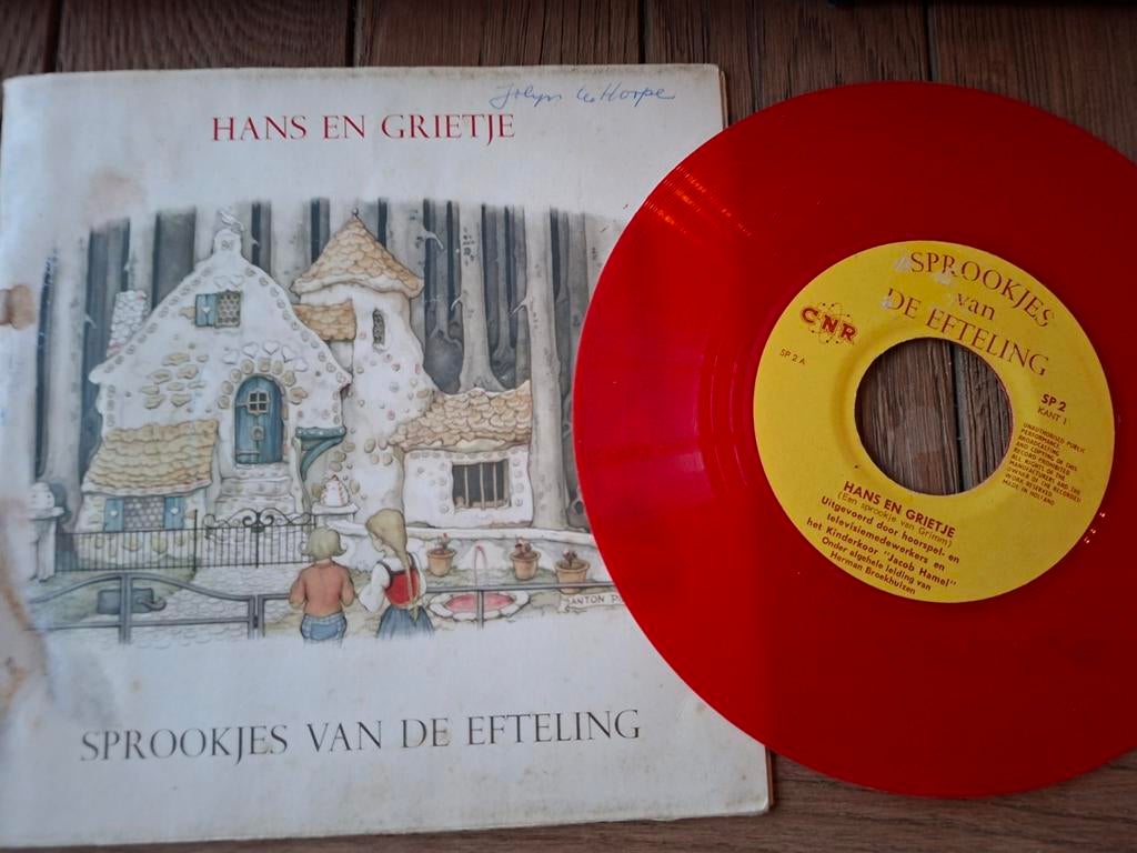 Efteling Sprookjes: Hans en Grietje  single (1964 vinyl), Ophalen of Verzenden