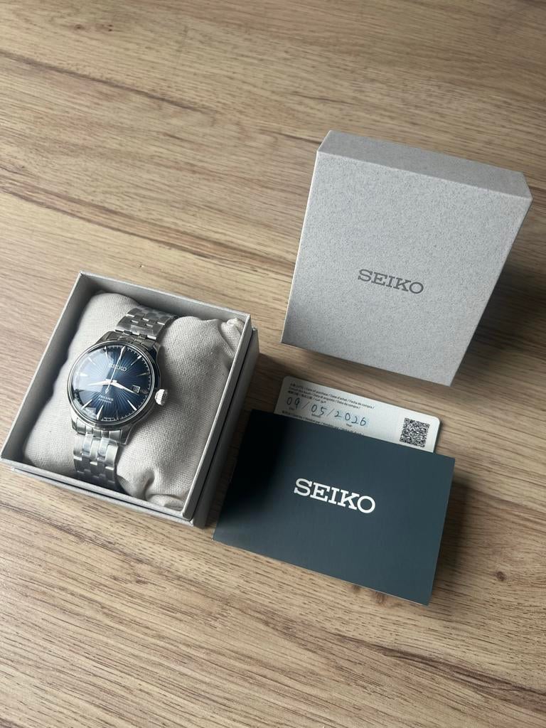 (NIEUW, 3 dagen oud) Seiko Presage - bon en 3 jaar garantie, Telecommunicatie, Mobiele telefoons | Batterijen en Accu's, Ophalen