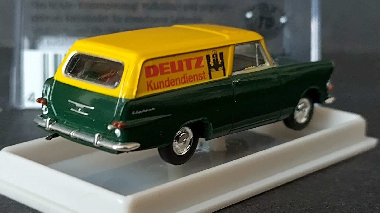 Opel Rekord P1 Deutz Kundendienst 1;87 Brekina Pol, Auto, ., Nieuw, Ophalen of Verzenden