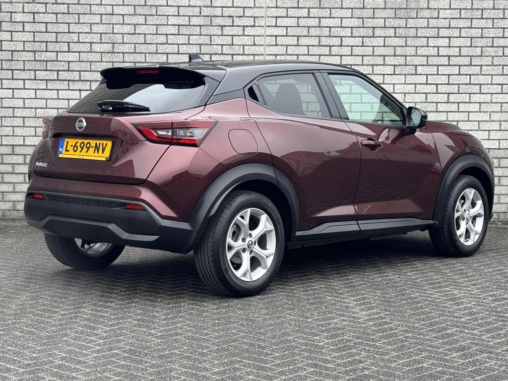 Nissan Juke 1.0 DIG-T N-Connecta | Stoelverwarming | Navigat, Auto's, Voorwielaandrijving, Stof, Met garantie (alle), Origineel Nederlands