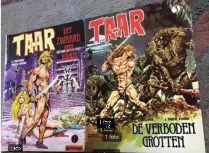 2 delen Ta-ar door C.Moliterni en J.Brocal Remohi., Meerdere stripboeken, Ophalen of Verzenden, Gelezen
