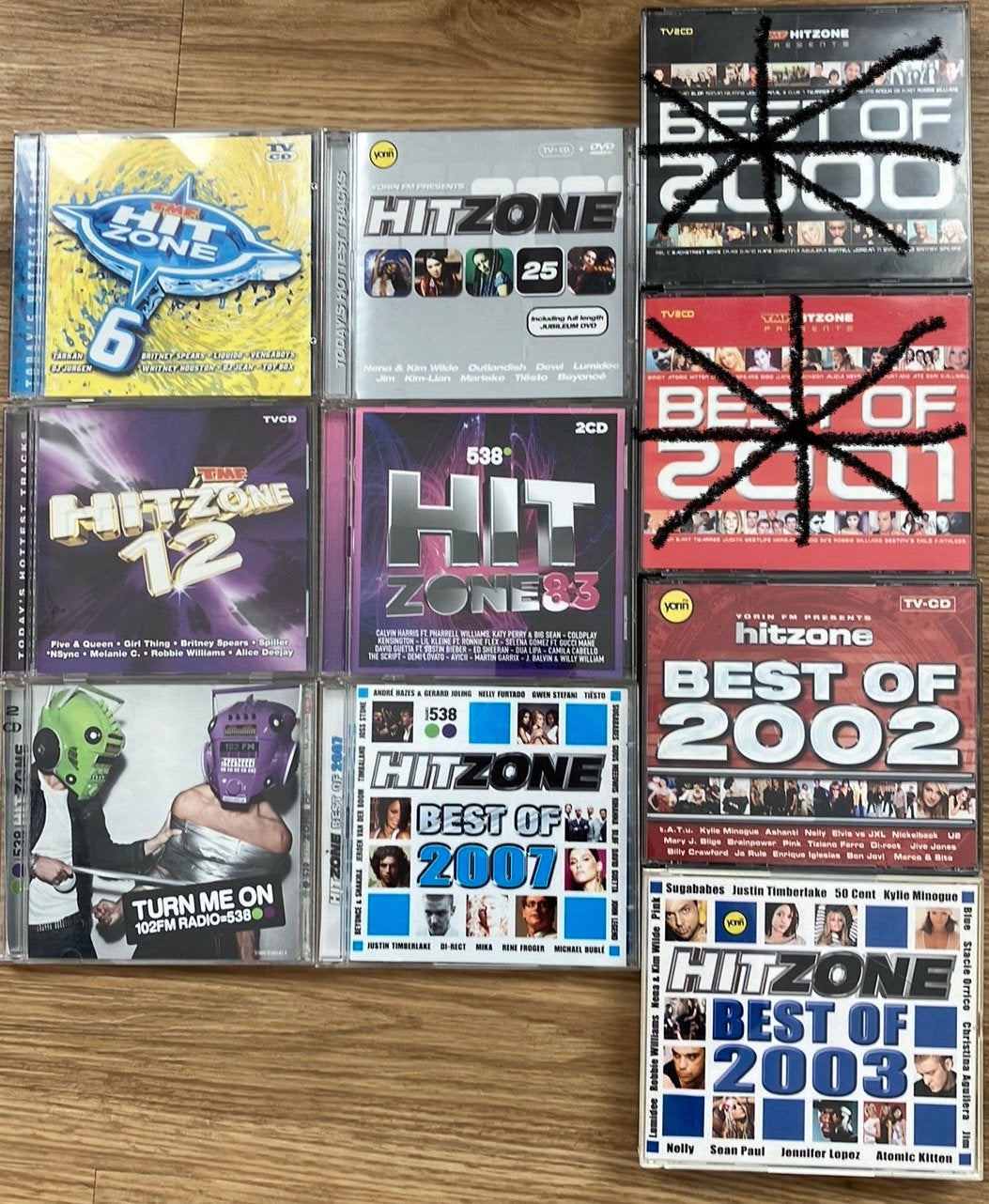 CD Verzameling - HitZone & Best Of, Cd's en Dvd's, Ophalen of Verzenden, Zo goed als nieuw, Pop