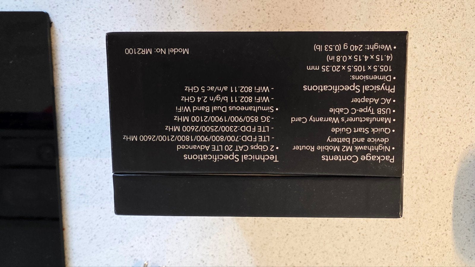 Netgear Nighthawk M2 MR2100 Mifi Router 4G+ - WiFi 5, Computers en Software, Routers en Modems, Ophalen, Zo goed als nieuw, Router met modem