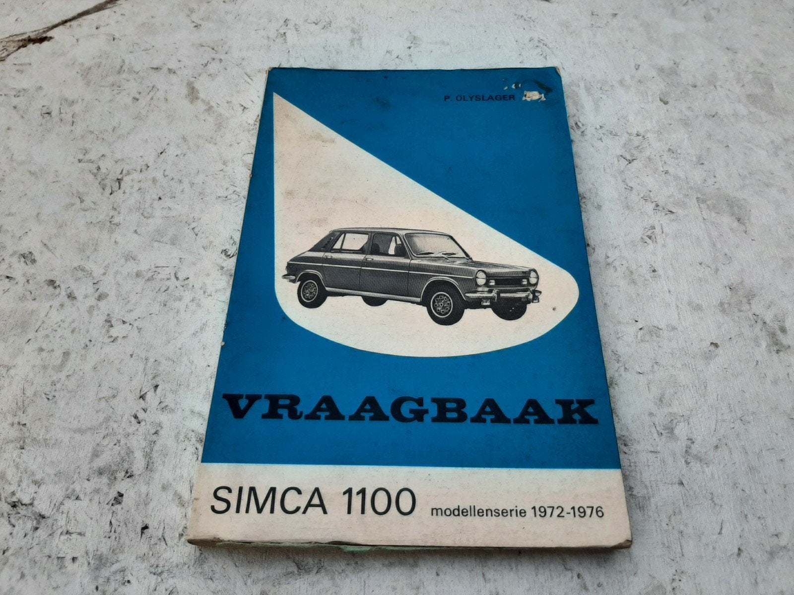 Vraagbaak Simca 1100 modellenreeks 1972-1976, Ophalen of Verzenden