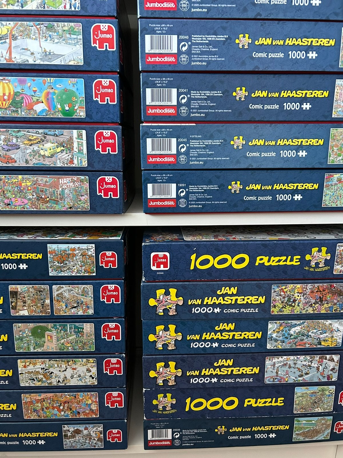 Jan van Haasteren Puzzels / Divers 1000 stukjes, Ophalen of Verzenden, 500 t/m 1500 stukjes, Zo goed als nieuw