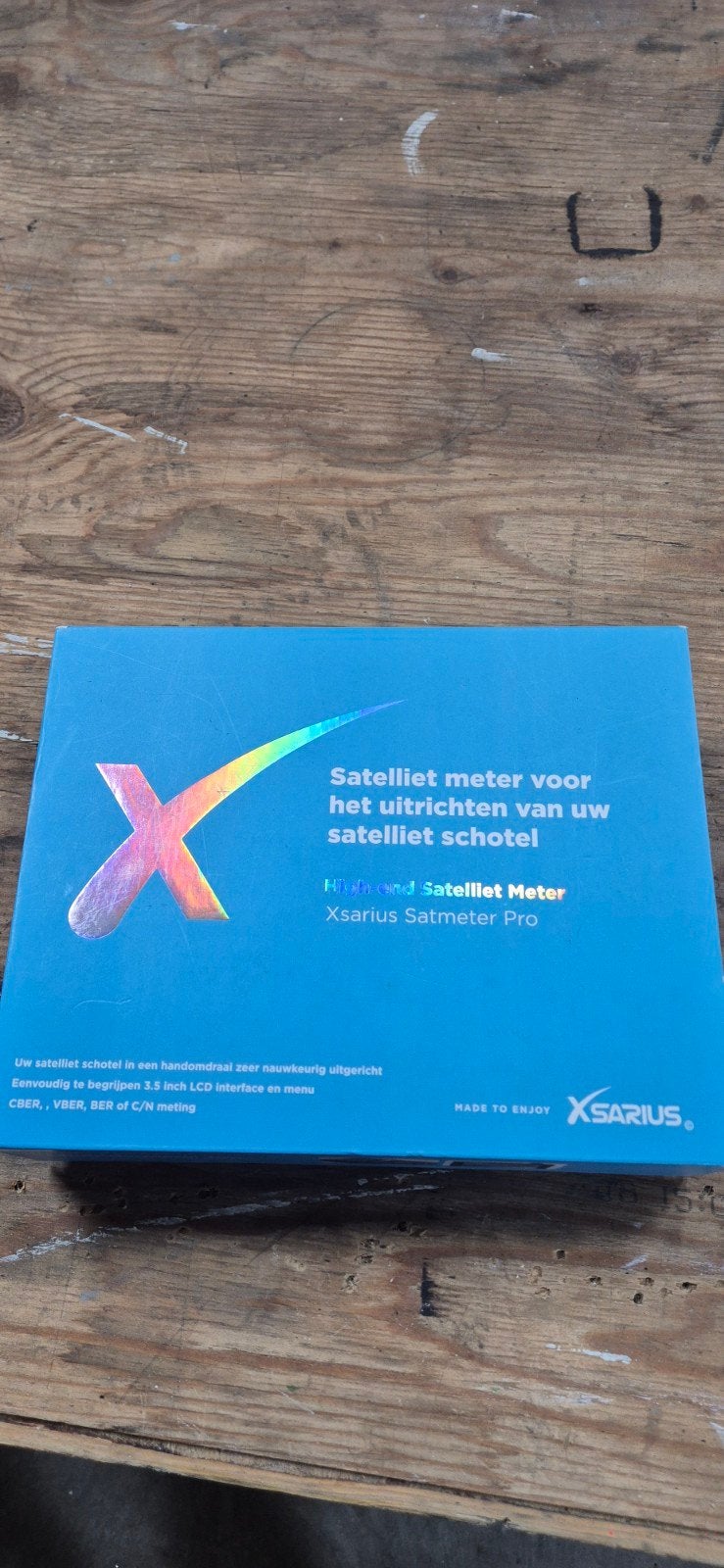 Xsarius Satmeter Pro Satellietmeter, Ophalen, Zo goed als nieuw, (Schotel)antenne, Overige merken