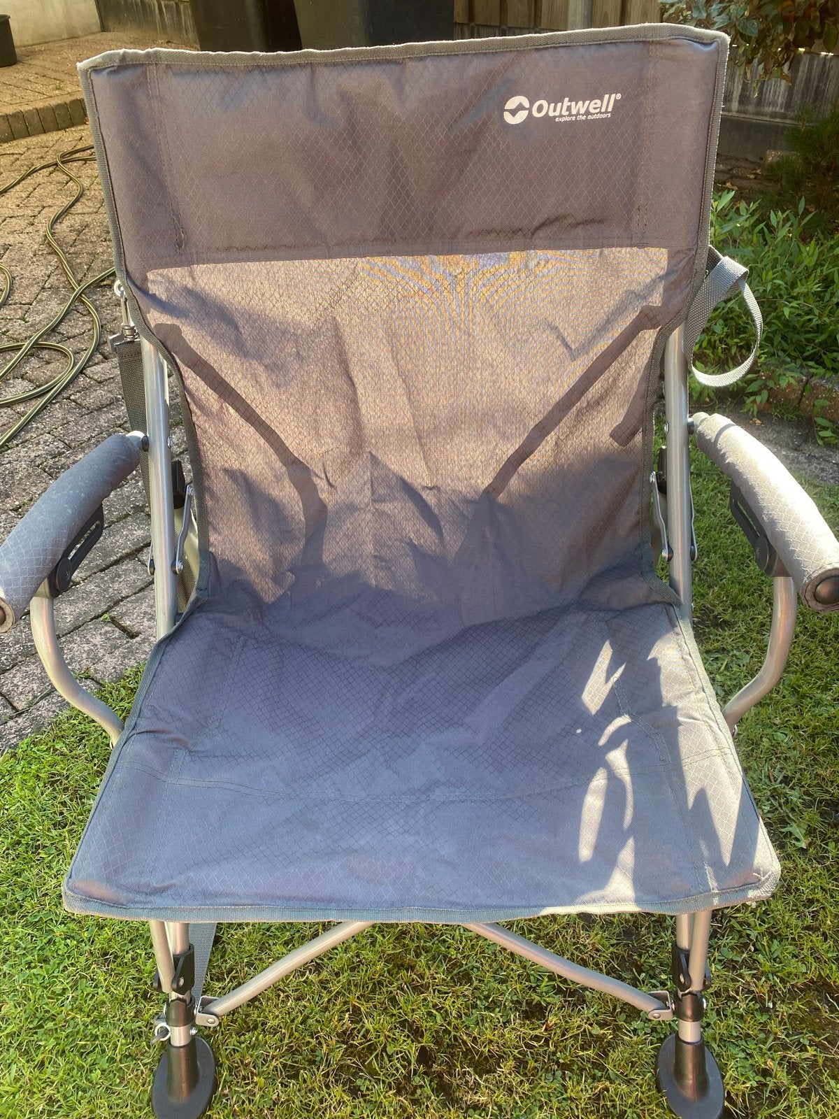 Outwell Campingstoel - Zeer stevig en comfortabel zgan . Is, Ophalen of Verzenden, Zo goed als nieuw, Campingstoel