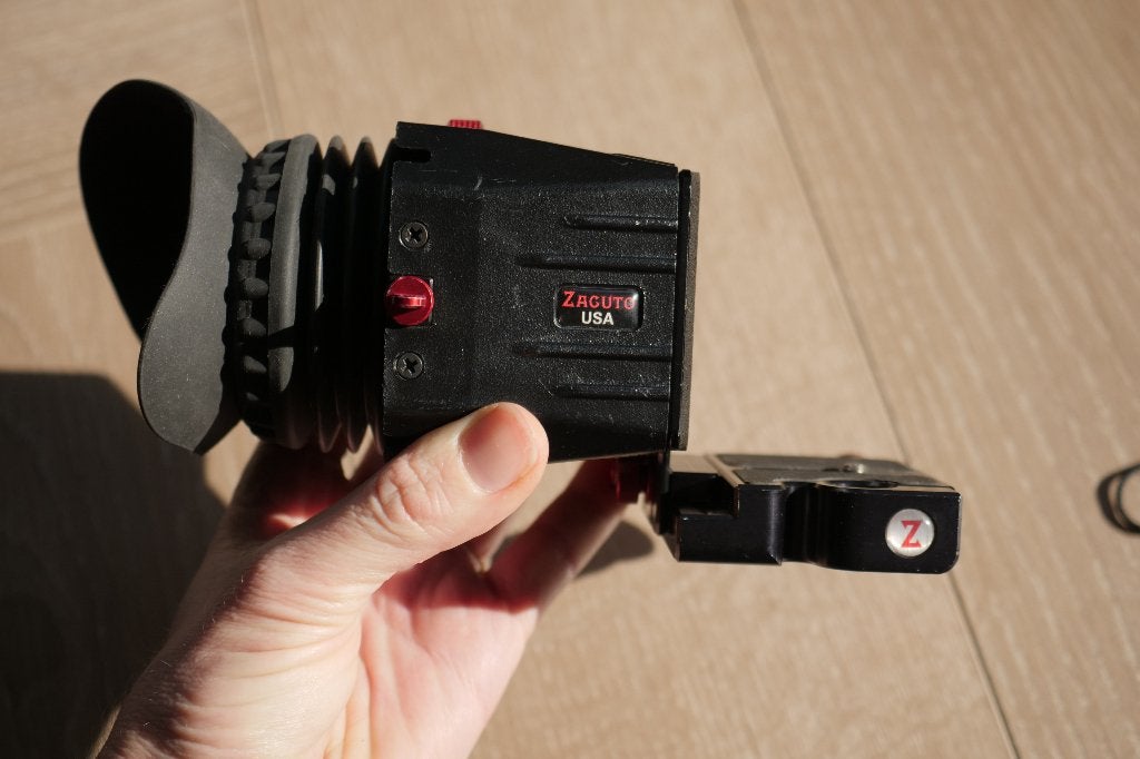 Zacuto Z-Finder Pro Viewing Hood 2.5 + mount + tas, Overige merken, Gebruikt, Overige typen, Overige soorten
