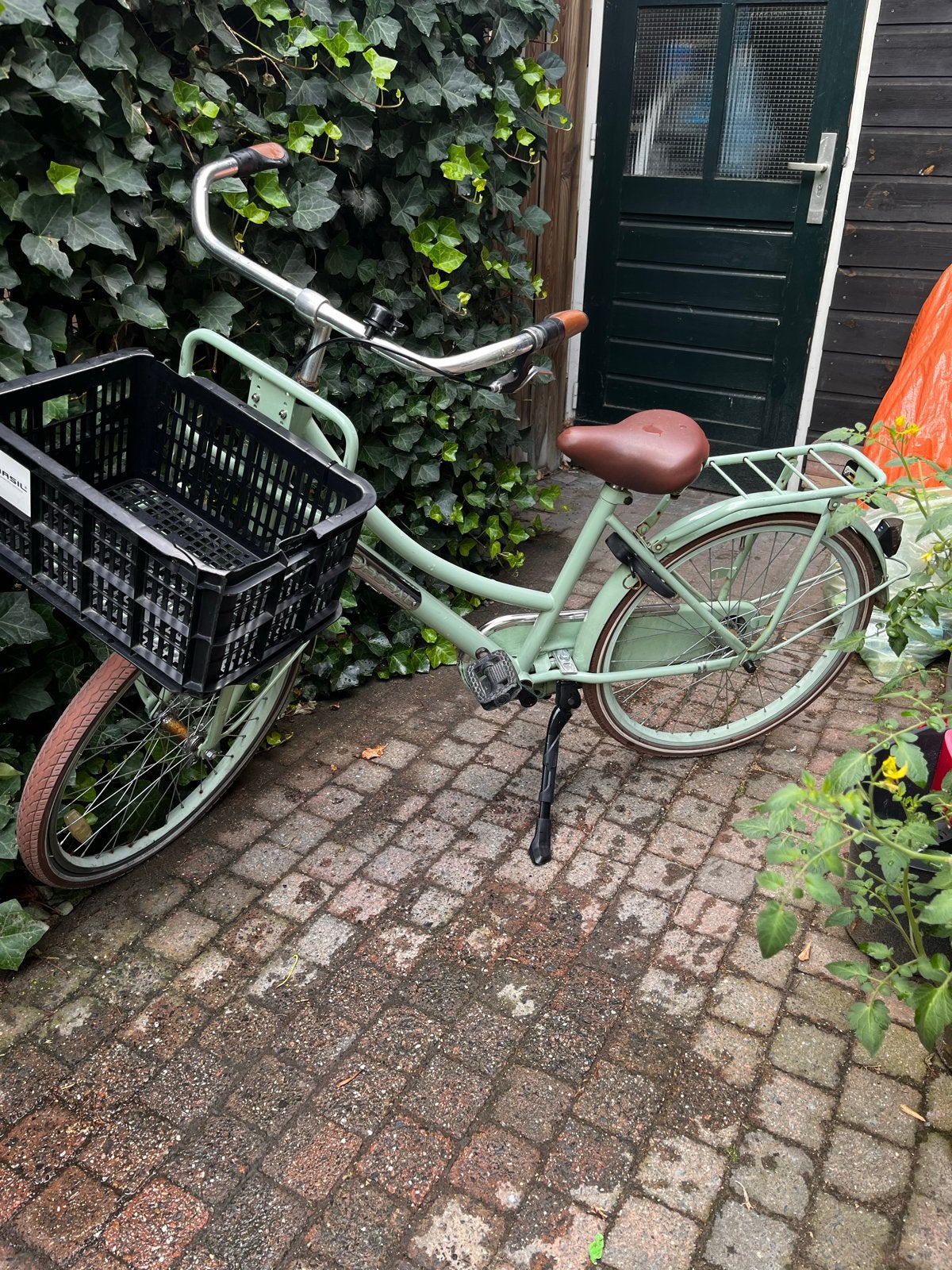 Popal kinderfiets groen - opknapper/onderdelen, Ophalen, Gebruikt, Terugtraprem, 20 inch of meer