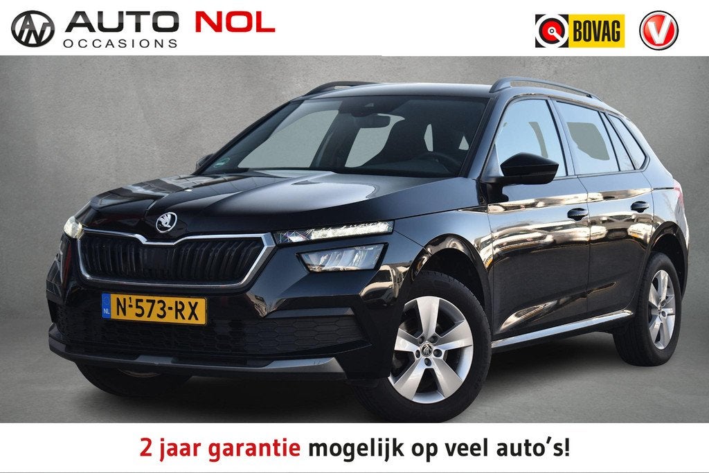 Skoda Kamiq 1.0 TSI Sport Business | Sportstoelen | Apple Ca, Gebruikt, Origineel Nederlands, Handgeschakeld, 3 cilinders